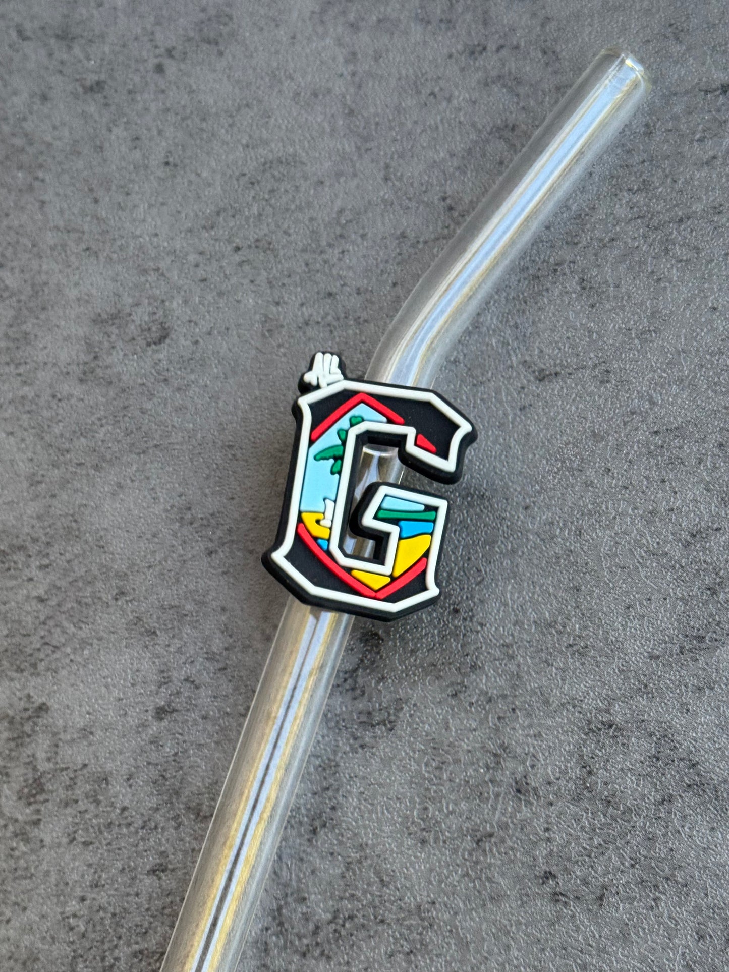 GUAM straw charms
