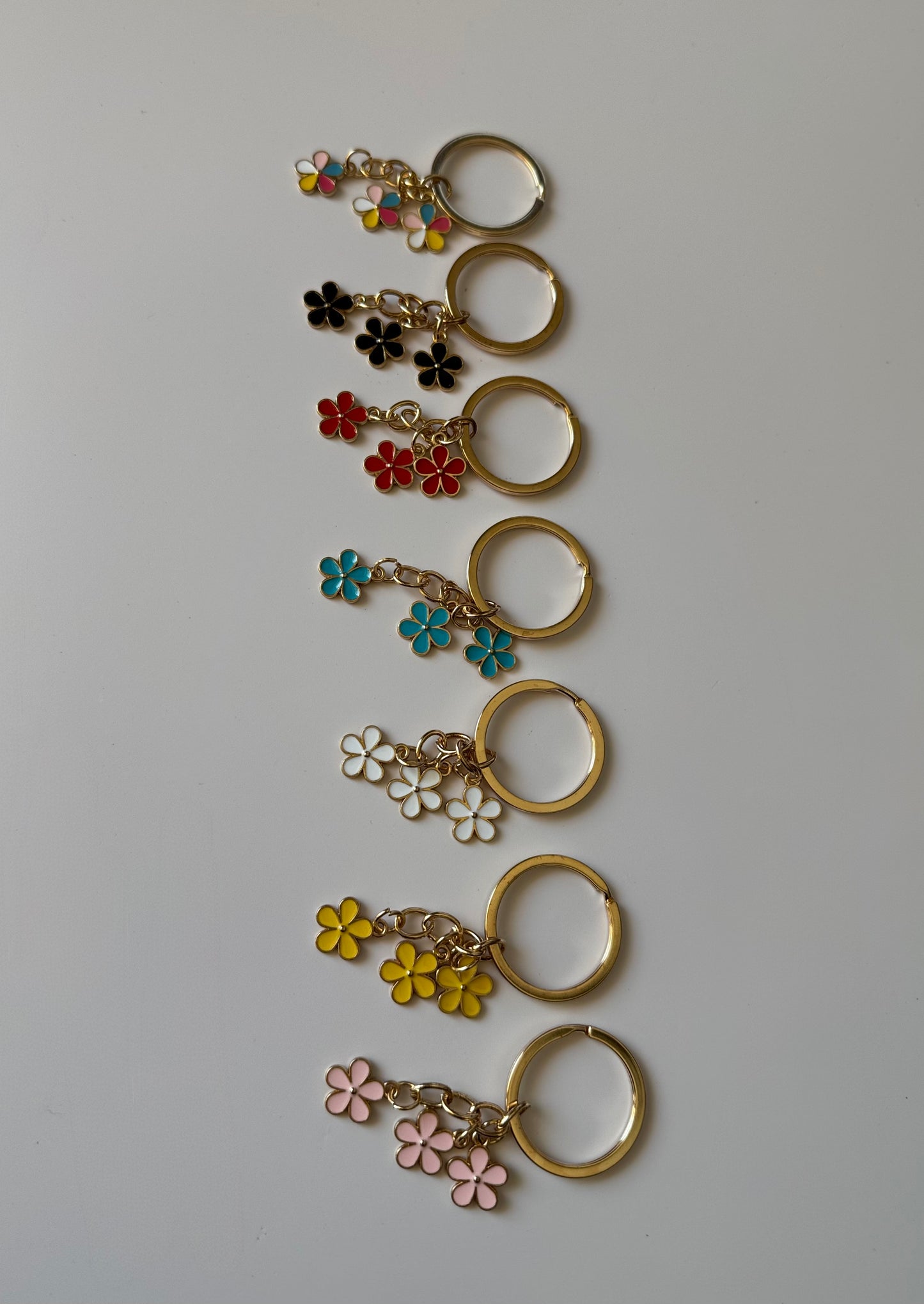 Flower Charm Keychain