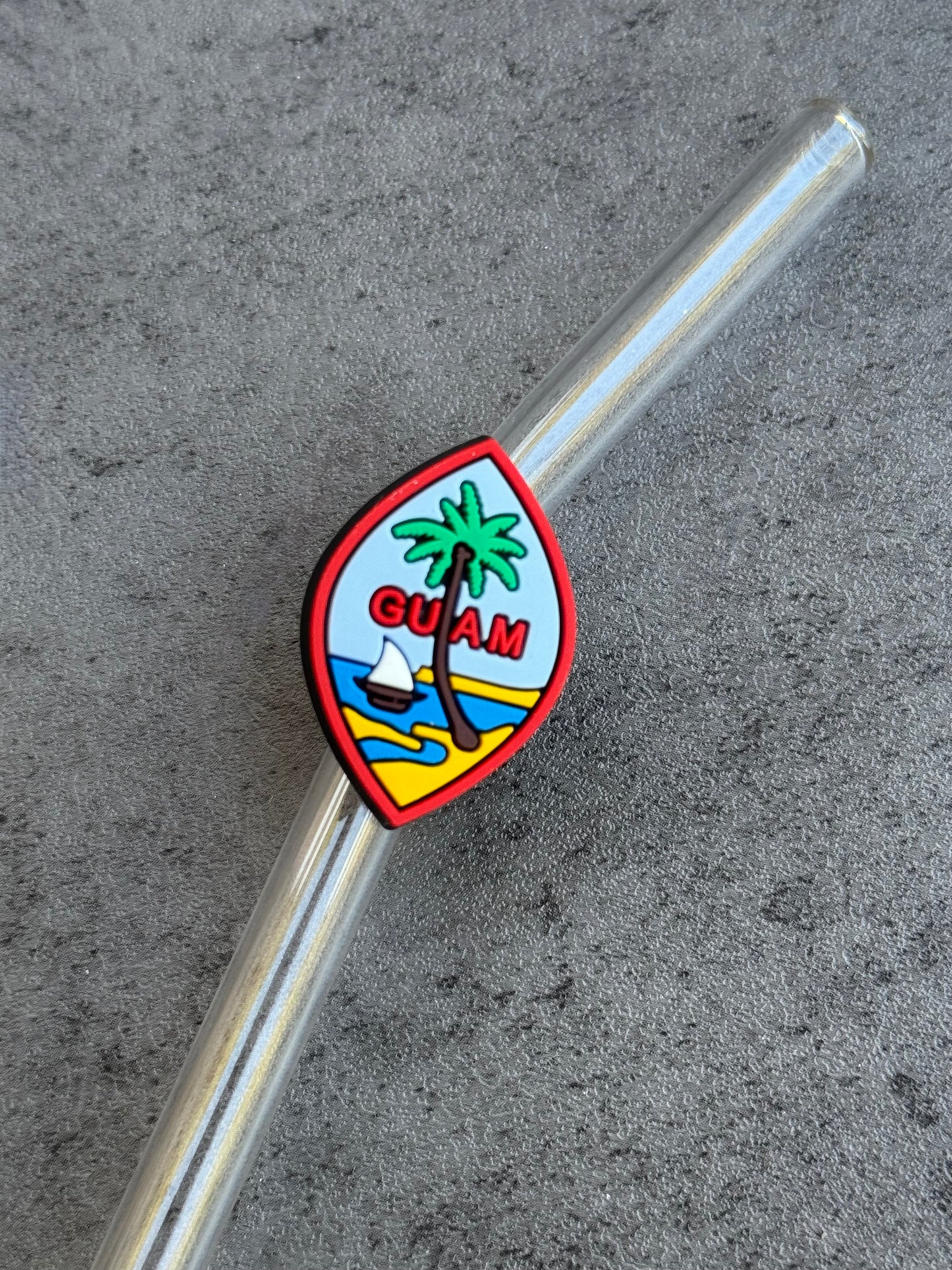 GUAM straw charms