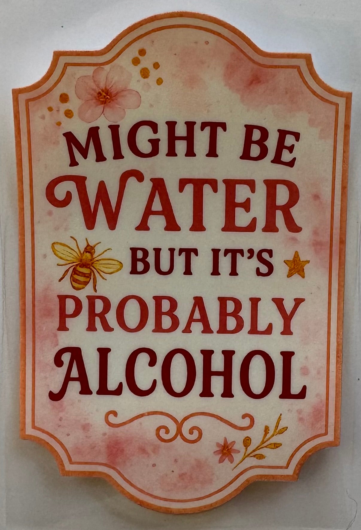 Probably Alcohol Decal