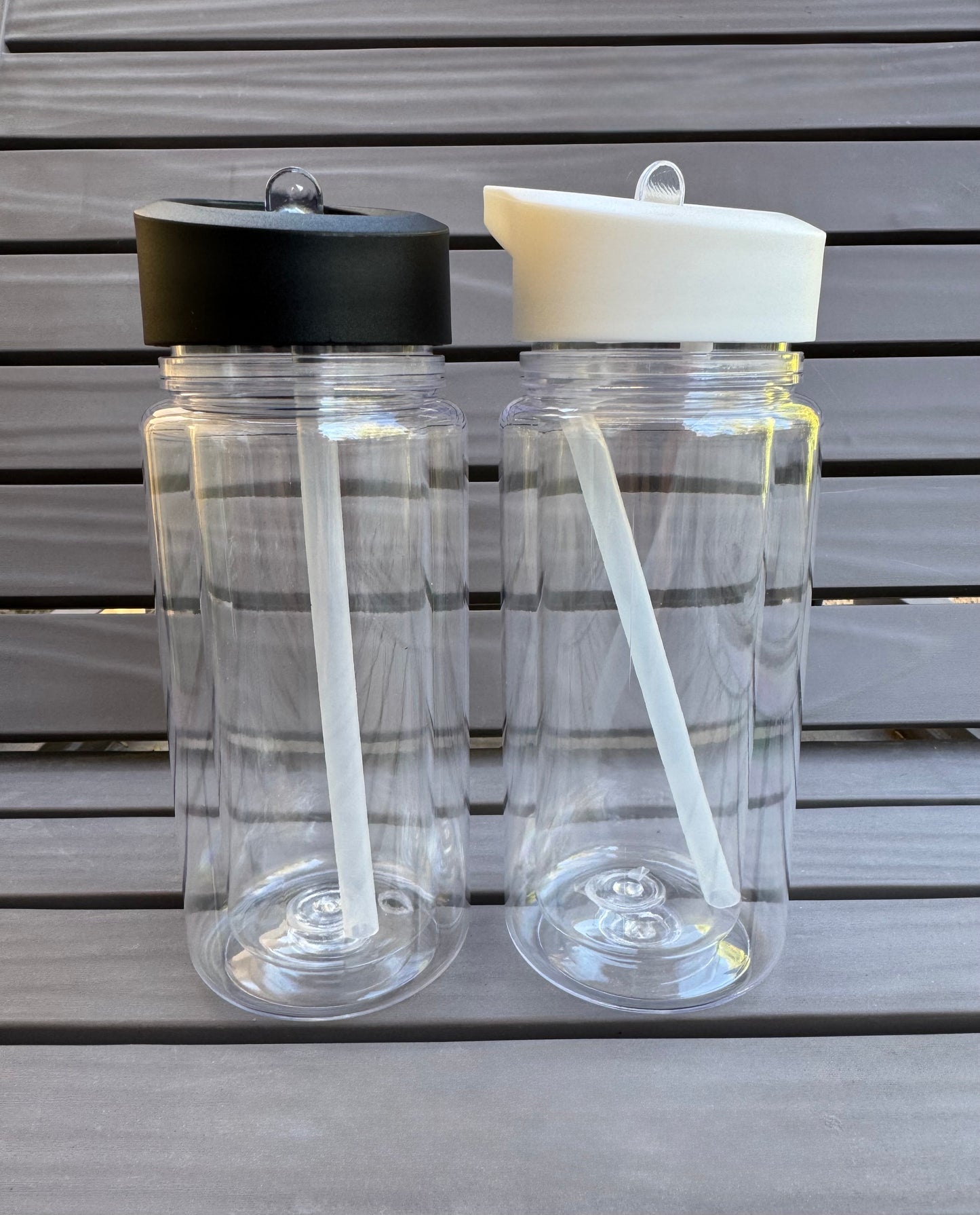 Acrylic Kids Snowglobe Sports Bottle