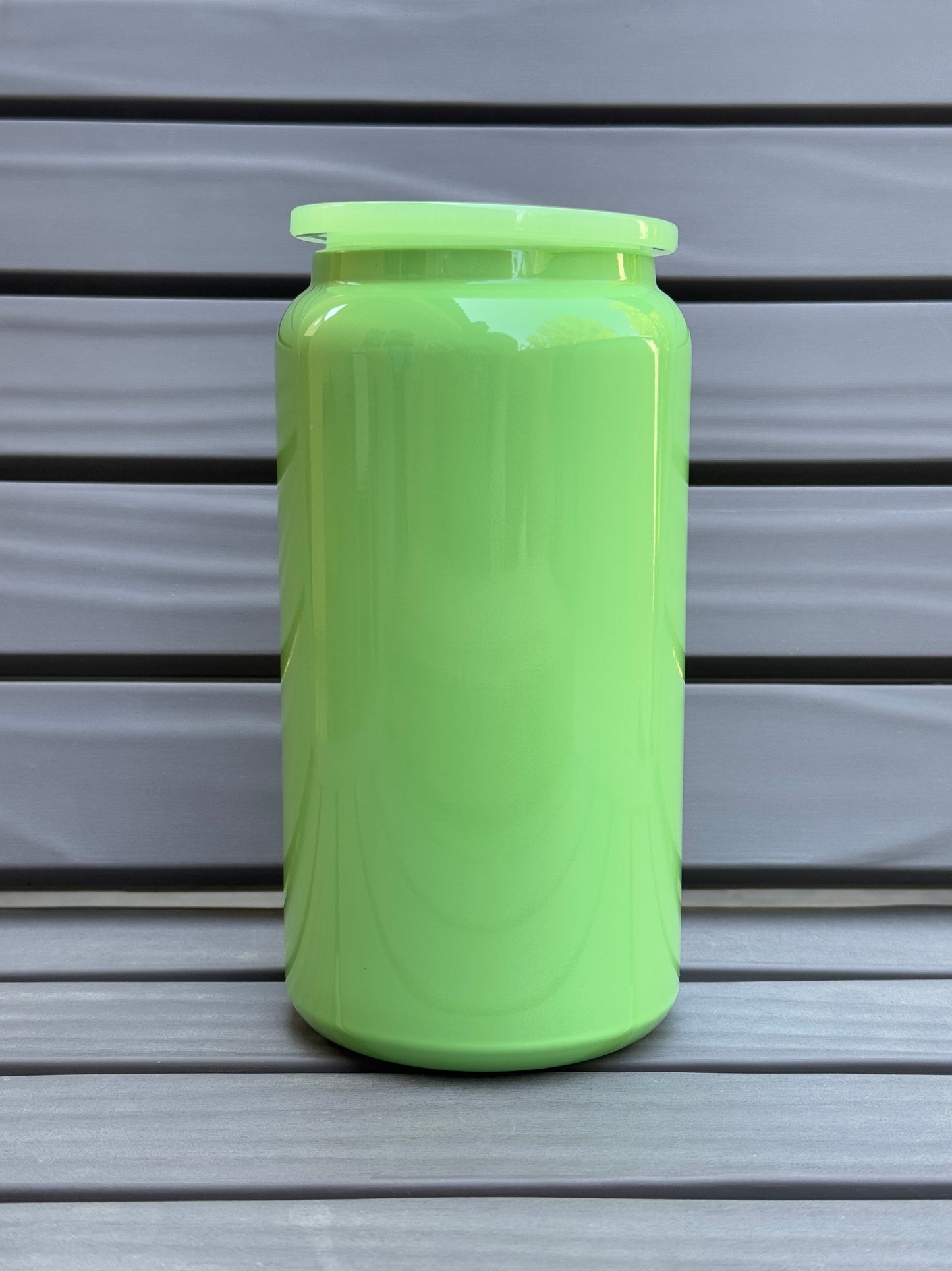 Stainless Steel Macaron Green