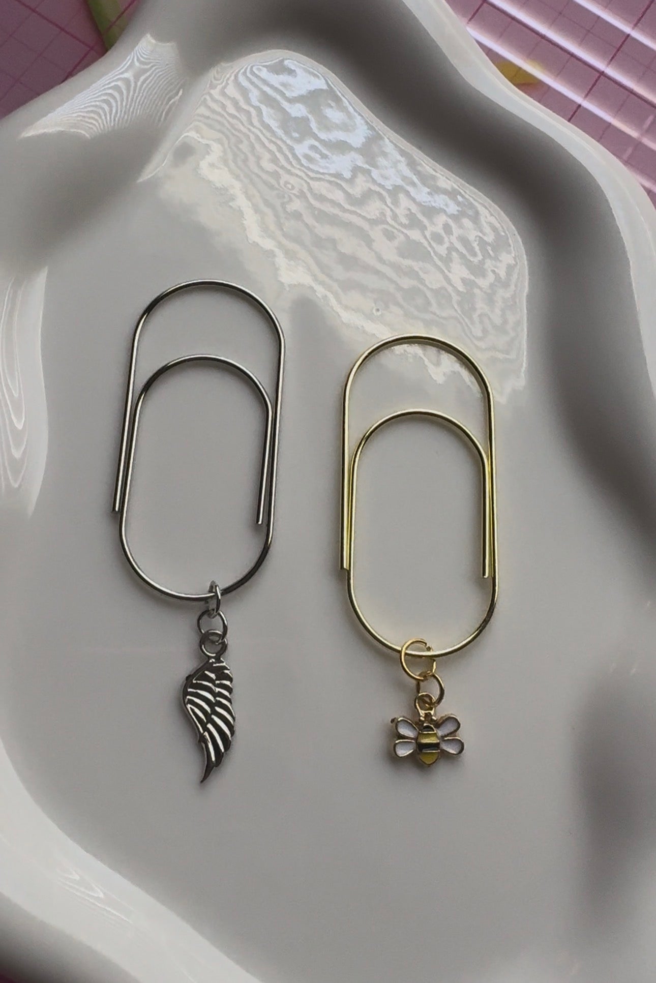 Planner Clip with Charm