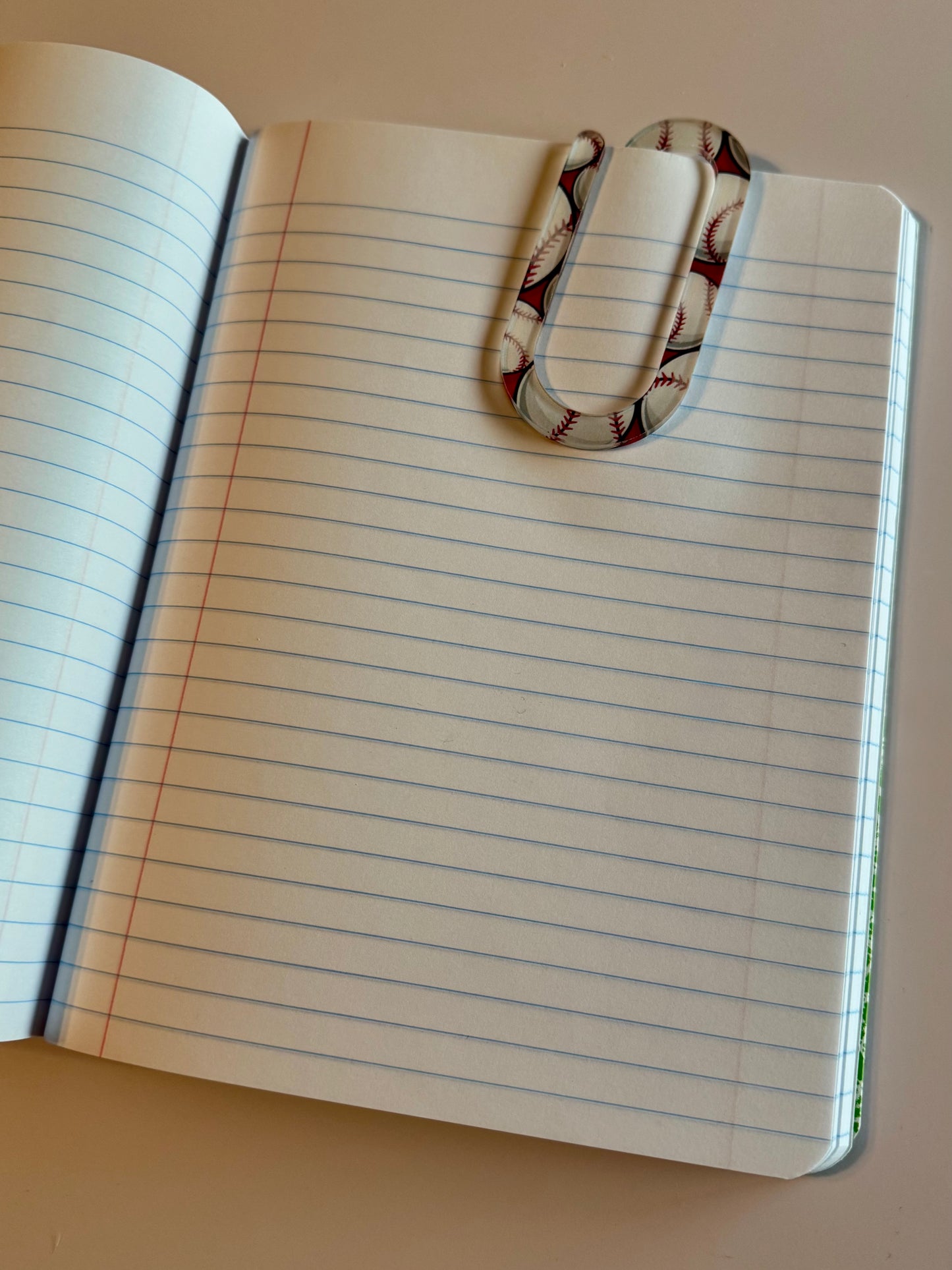Baseball paperclip