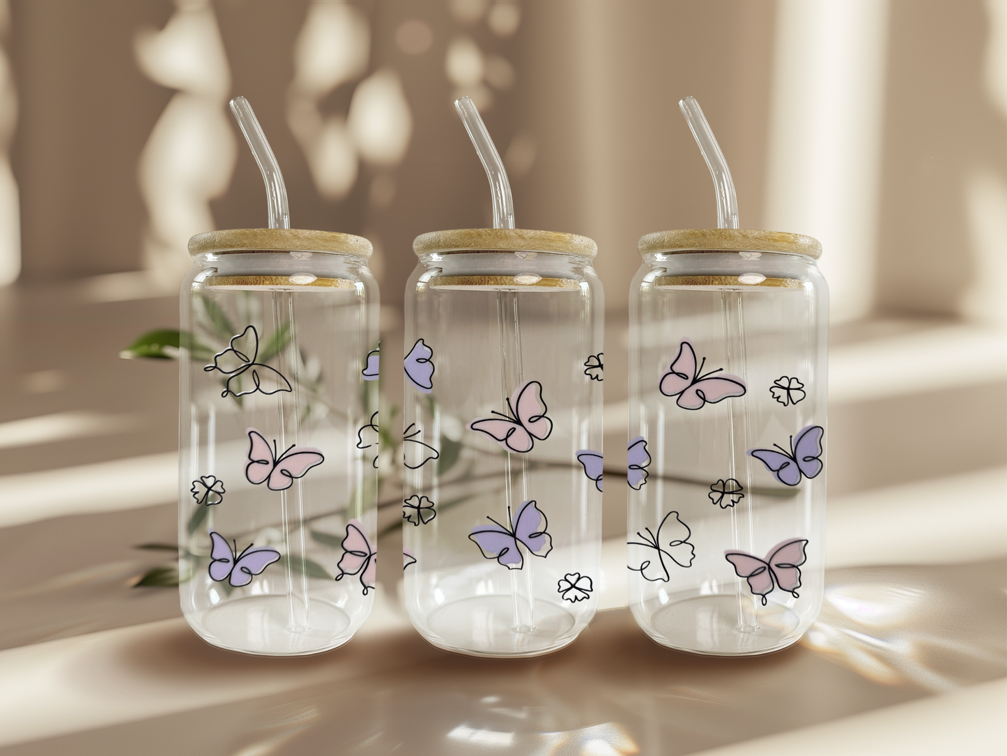 Pink/Purple Butterflies