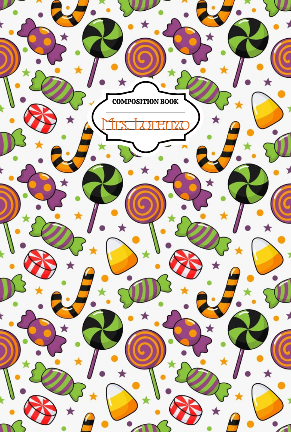 Custom Composition Notebook