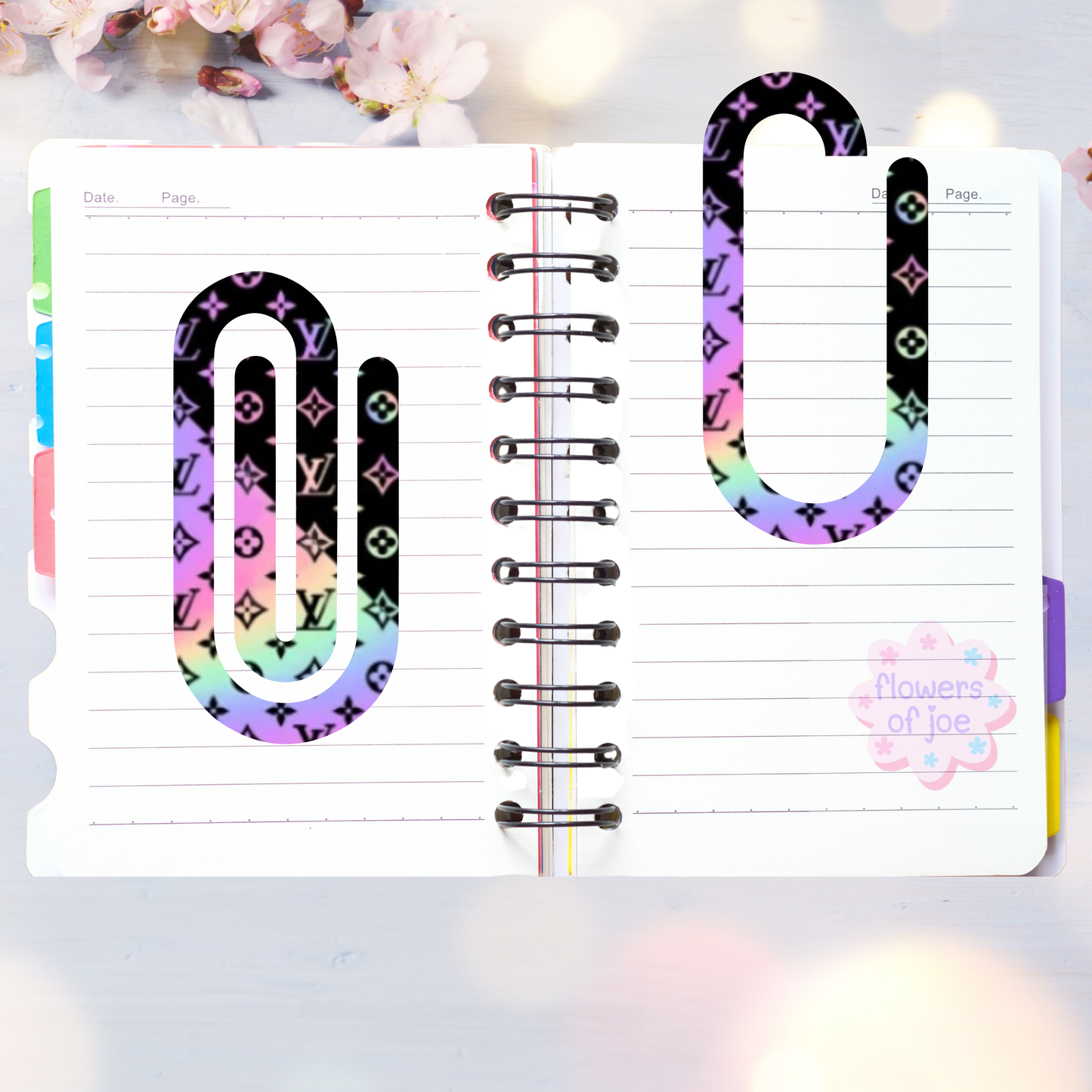 Designer-Holo LV paperclip