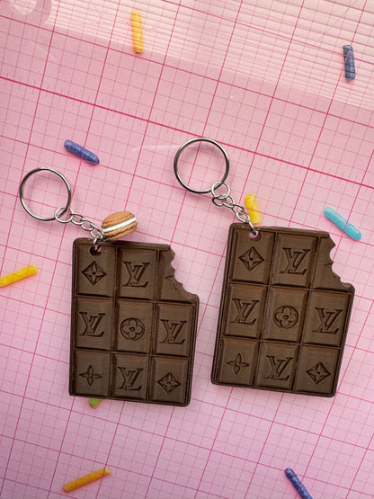 Chocolate Bar Keychain