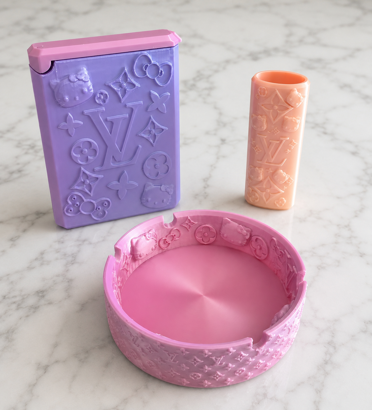 Luxe Kat Cigarette Set