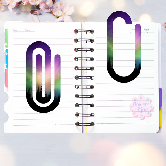 Aurora Borealis paperclip