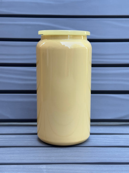 Stainless Steel Macaron Yellow