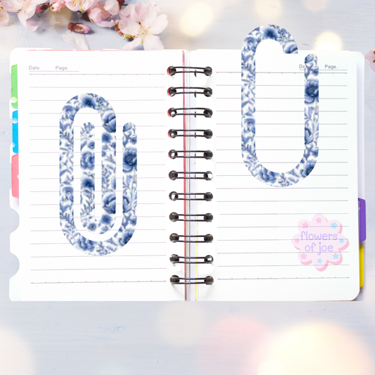 Vintage Flower paperclip