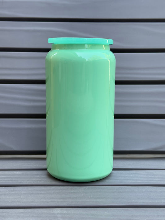 Stainless Steel Macaron Cyan
