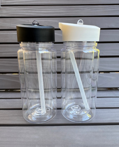 Acrylic Kids Snowglobe Sports Bottle