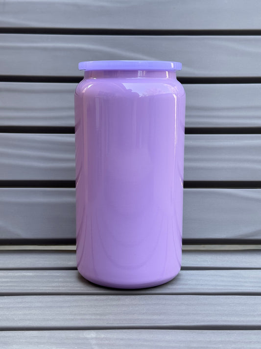 Stainless Steel Macaron Purple