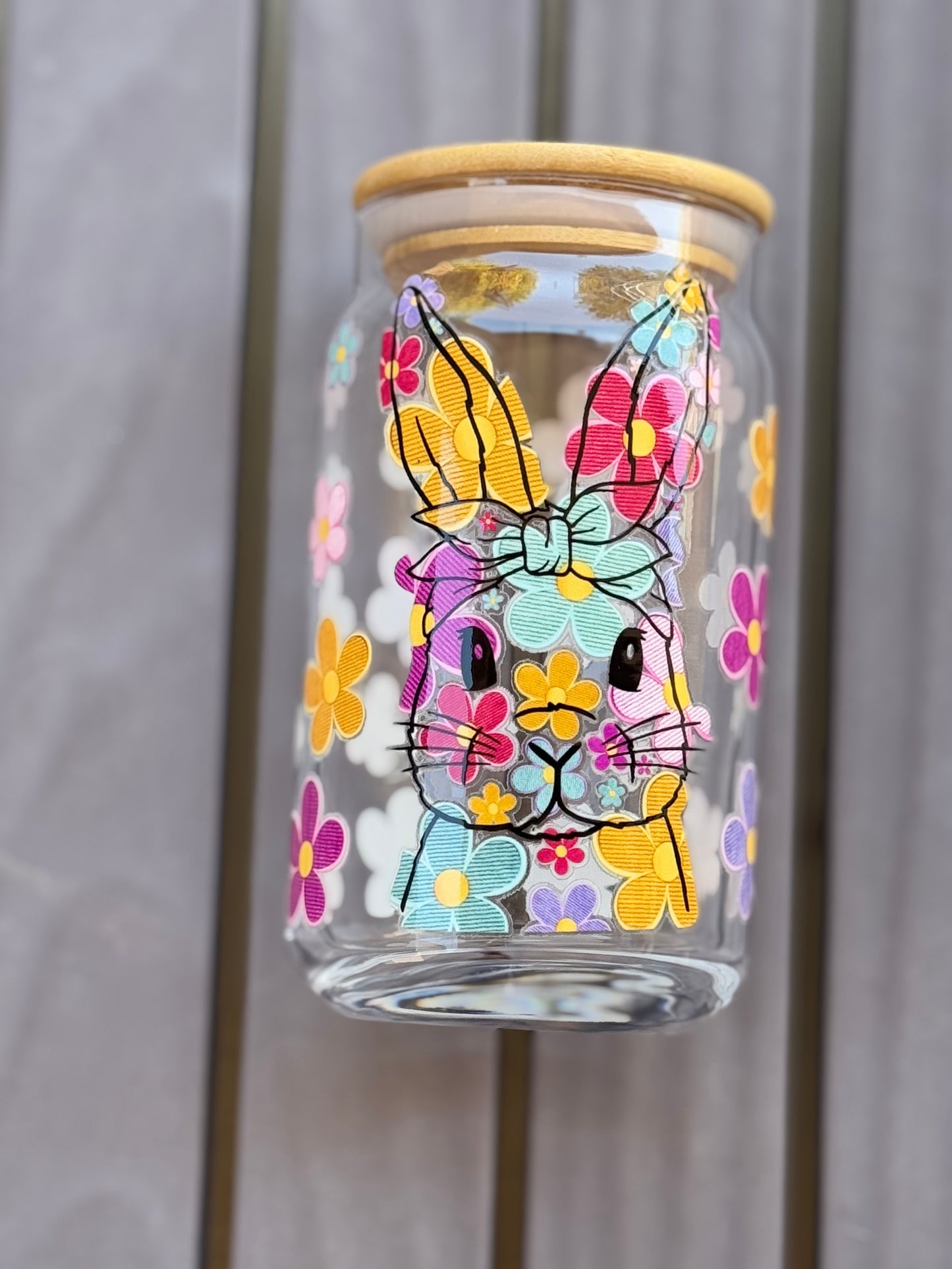 Floral Bunny cup