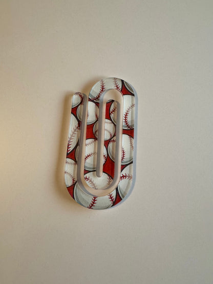 Baseball paperclip