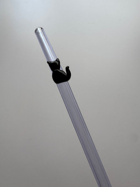 Black Cat Straw