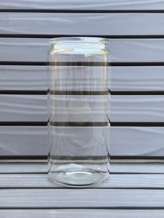 Glass(clear lid)-20 oz.