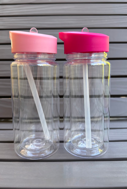 Acrylic Kids Snowglobe Sports Bottle