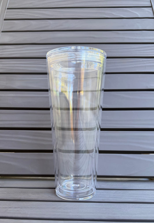 Acrylic Snowglobe Tumbler-24 oz.