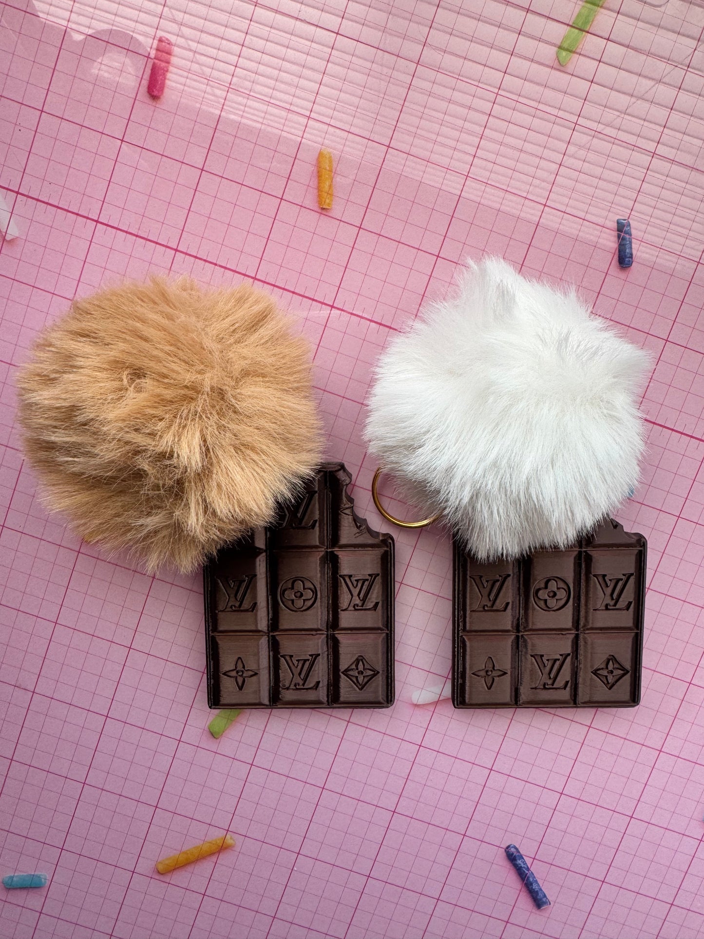 Chocolate Bar Keychain