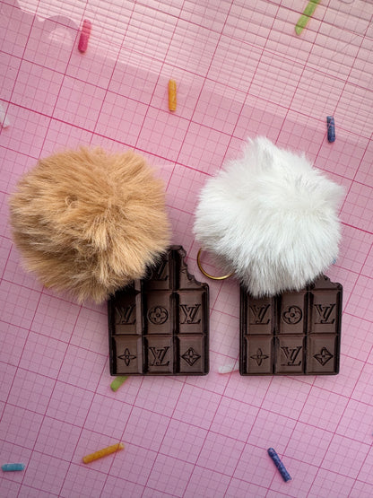 Chocolate Bar Keychain
