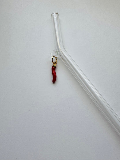 Island Life straw charm