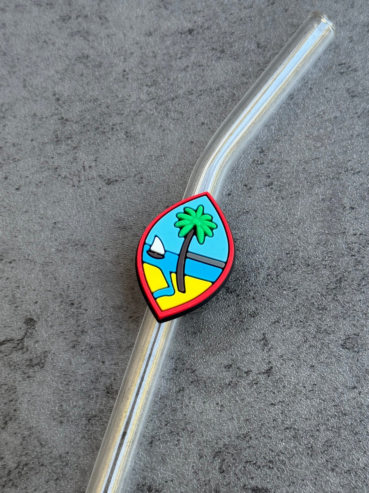 GUAM straw charms