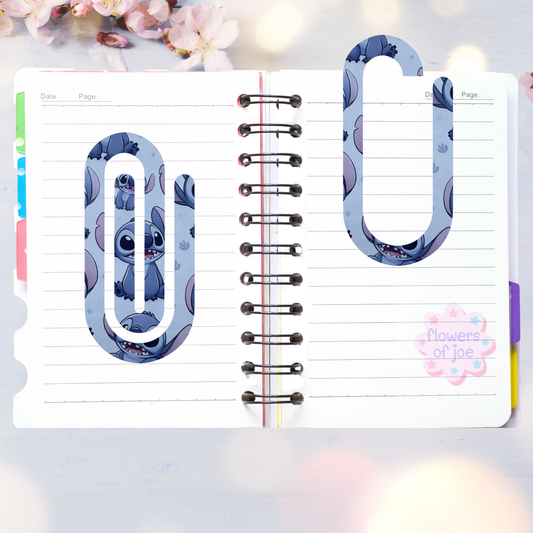 Blue Alien paperclip