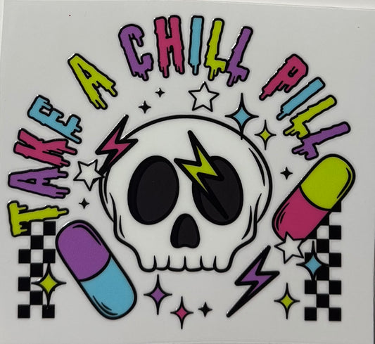 Chill Pill Decal