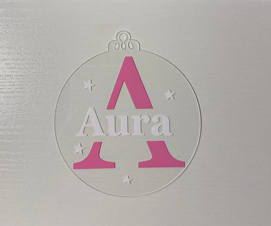 Initial/Name Ornament