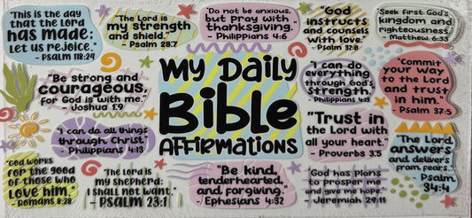 Jeremiah’s Bible Affirmations
