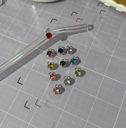 Straw Charms-Gems