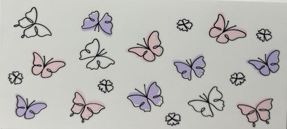 Pink/Purple Butterflies