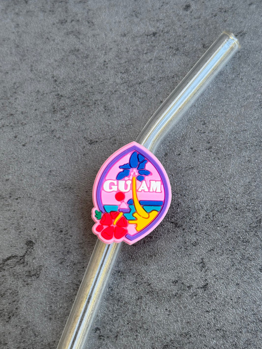 GUAM straw charms